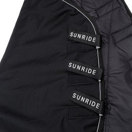 Sunride Halsteil für Pferde 250g 1200D Ripstop Schwarz Größe L - 250 g – Bild 1 von 4