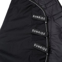 Produktbild von Sunride Halsteil für Pferde 250g 1200D Ripstop Schwarz Größe L - 250 g
