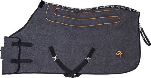 Sunride Heizdecke St. Moritz Therapiedecke für Pferde aus Premium Wolle mit Akku 145cm – Bild 1 von 11