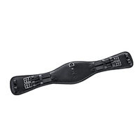Produktbild von Sunride Kurzgurt Monaco für Pferde aus Leder mit D-Ring Schwarz 70 cm - 70 cm