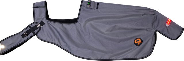 Sunride LED-Ausreitdecke New York Grau 1200D Fleece – Bild 1 von 2