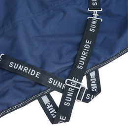 Sunride Regendecke Glasgow für Pferde 0g blau 155 cm 1200D wasserdicht und atmungsaktiv – Bild 1 von 2