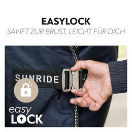 SUNRIDE Regendecke Glasgow für Pferde Blau 115 cm 1200D wasserdicht und atmungsaktiv – Bild 1 von 2
