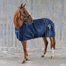 Sunride Stalldecke UltraDry mit 50g Fleece für Pferde Schwarz 135 cm – Bild 1 von 4
