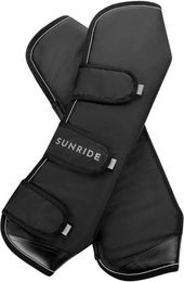 Sunride Transportgamaschen hinten 2er Set Schwarz Größe Warmblut – Bild 1 von 1