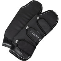 Produktbild von Sunride Transportgamaschen vorne 2er Set Schwarz Größe Vollblut