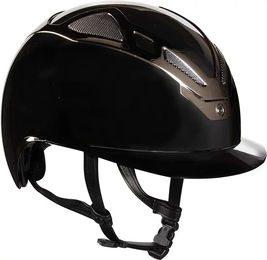 Produktbild von Suomy Apex Chrome Reithelm Unisex Silber Schwarz Kunststoff 57 cm