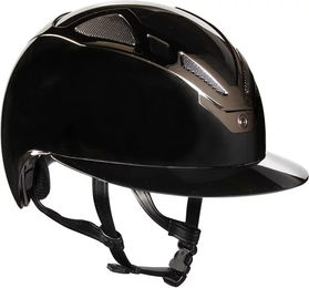 Produktbild von Suomy Apex Reithelm für Frauen in Chrome Silber Schwarz aus Kunststoff 58 cm