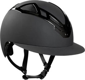 Produktbild von Suomy Apex Reithelm für Frauen in Chrome Silber Schwarz aus Kunststoff 60 cm