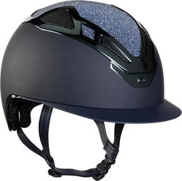 Produktbild von Suomy Apex Reithelm mit Swarovski Kristallen in Blau für Damen und Herren