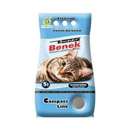 Produktbild von Super Benek Bentonit Klumpenstreu unparfümiert 5 Liter - 5 l