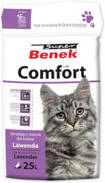 Produktbild von Super Benek Comfort Katzenklumpstreu Bentonit Lavendel 25 L - 25 l