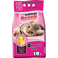 Produktbild von Super Benek Compact Klumpstreu Citrus Freshness Zitrone 10 l - 10 l