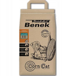 Super Benek Corn Cat Katzenstreu Mais Meeresbrise 14L - 14 l – Bild 1 von 2