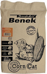 Super Benek Corn Cat Klumpendes Maisstreu für Katzen unparfümiert 25 l - 25 l – Bild 1 von 5