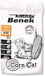 Produktbild von Super Benek Corn Cat Natural Unparfümiertes Maisstreu für Katzen 35 l - 35 l