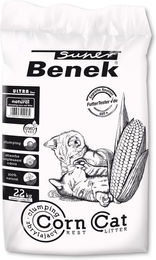 Produktbild von Super Benek Corn Cat Ultra Natural Unparfümiertes Maisstreu 35 l - 22,5 kg