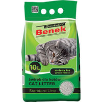 Produktbild von Super Benek Katzenstreu Green Forest Pinie Klumpstreu 10 Liter - 10 l