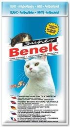 Produktbild von Super Benek Klumpstreu für Katzen antibakteriell 5 L weiß - 5 l