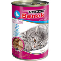 Produktbild von Super Benek Nassfutter für Katzen Adult Ente in Sauce Getreidefrei 10 x 415 g - 10 x 415 g