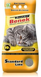 Super Benek Natural Klumpstreu unparfümiert 10 l - 10 l – Bild 1 von 3