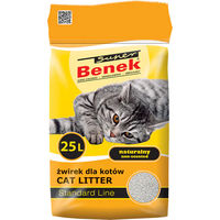 Produktbild von Super Benek Natural Unparfümiertes Klumpstreu für Katzen 25 l - 25 l