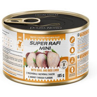 Produktbild von SUPER RAFI Mini Nassfutter Pastete mit Geflügel für kleine Hunderassen Adult 185g