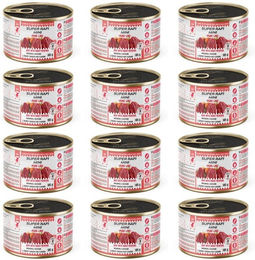 SUPER RAFI Mini Pure Line Nassfutter Rind für kleine Hunde Adult 12x185g monoprotein mit hohem Fleischanteil – Bild 1 von 1