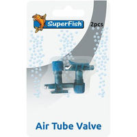 Produktbild von Superfish Absperrhahn für Luftschläuche im Aquarium 2er Pack Blau