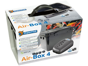 Produktbild von SuperFish Air-Box 4 Luftpumpe für den Teich