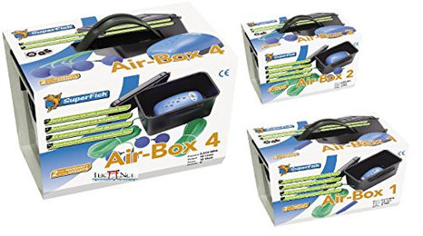 Superfish Air-Box 4 Teichbelüftungsset mit Luftpumpe 600 l/h – Bild 1 von 5