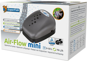 Superfish Air-Flow Mini Aquariumbelüfter für Fische 78 l/h – Bild 1 von 2