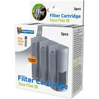 Produktbild von SuperFish Aqua-Flow Easy Click Kassette 50 Innenfilter für Fische 3 Stück