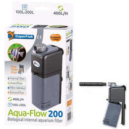 Superfish Aquaflow 200 Aquarien Innenfilter für Fische bis 400 Liter - 1 Stk. – Bild 1 von 7