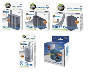 Superfish Aquaflow 400 EasyClick Filterkartusche mit Schwamm und Aktivkohle für Fischaquarien – Bild 1 von 7
