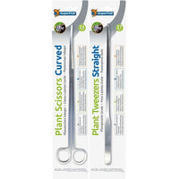 Produktbild von Superfish Aquaristik Pflanzen Schere und Pinzette aus Edelstahl in Silber für Fische