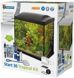 SuperFish Aquarium Tropical Kit Schwarz 39 L – Bild 1 von 3
