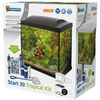 Produktbild von SuperFish Aquarium Tropical Kit Schwarz 60 L