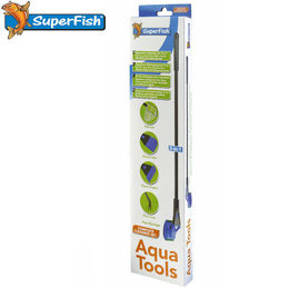 Superfish Aquatool Aquarien Reinigungsset für Fische in Blau aus Kunststoff – Bild 1 von 2