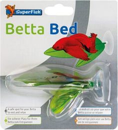 SuperFish Betta Bed Rotes Kunstpflanzen-Fischbett für Süßwasserfische – Bild 1 von 2