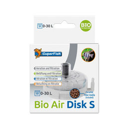 Produktbild von Superfish Bio Air Disk Sauerstoff-Diffusor für Fische in Weiß aus Kunststoff