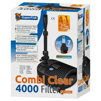 Produktbild von Superfish Combi Clear 4000 Teichfilter-Set mit 7 Watt UVC und Pumpe für Teiche bis 4000 Liter