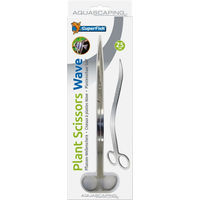 Produktbild von SuperFish Edelstahl Pflanzen-Wellenschere 25cm Silber