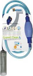 Superfish Gravel Clean L Mulmsauger 2in1 Aquariumreiniger für Fische aus Kunststoff in Blau und Transparent – Bild 1 von 2