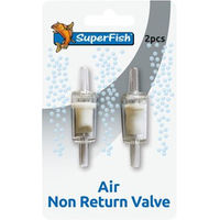 Produktbild von SuperFish Luft-Rückschlagventil für Fische aus Kunststoff transparent 2er Pack