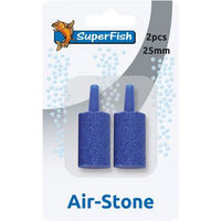 Produktbild von SuperFish Luftstein Zylinder für Fische 2er Pack Blau