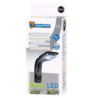 Produktbild von Superfish Nano LED Klemmlampe Schwarz für Süßwasser-Aquarien