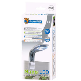 Produktbild von Superfish Nano LED Klemmlampe Weiß