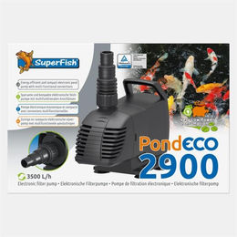 Superfish Pond Eco 2900 Teichpumpe für Bachlauf und Wasserfall mit 14 Watt – Bild 1 von 5