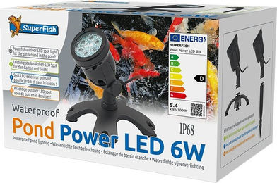 Superfish Pond Power LED Teich Scheinwerfer 6 Watt – Bild 1 von 5